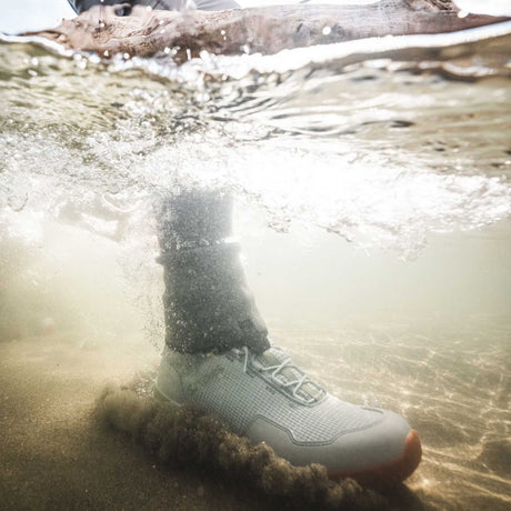 Simms Flats Sneaker Wading Boot On Foot