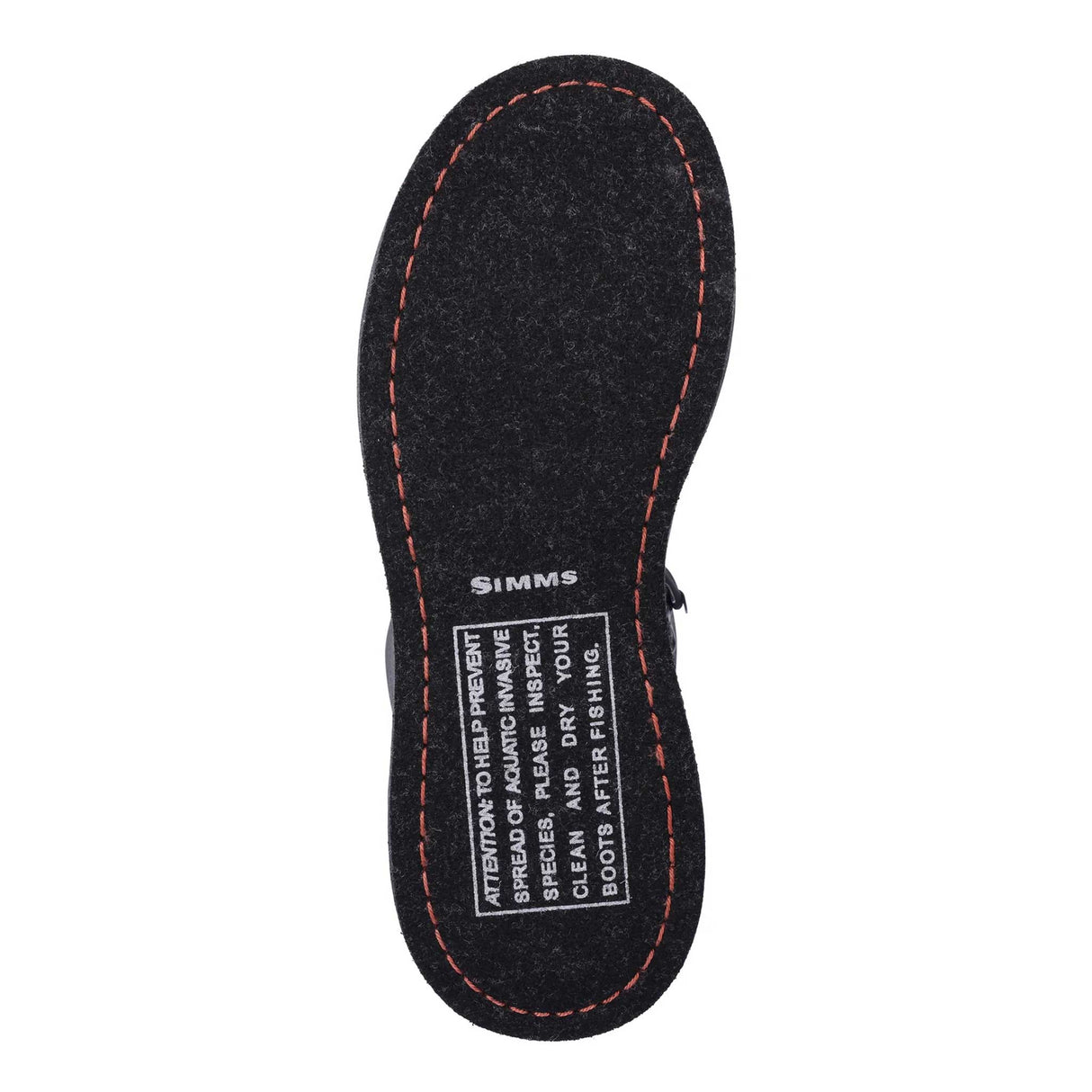 Simms Freestone Wading Boot - Felt Sole bottom