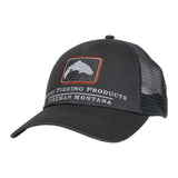 Simms Trout Icon Trucker Cap Carbon