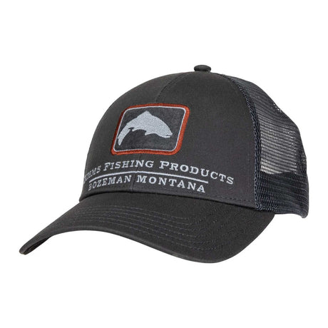 Simms Trout Icon Trucker Cap Carbon