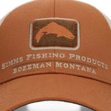 Simms Trout Icon Trucker Cap Front