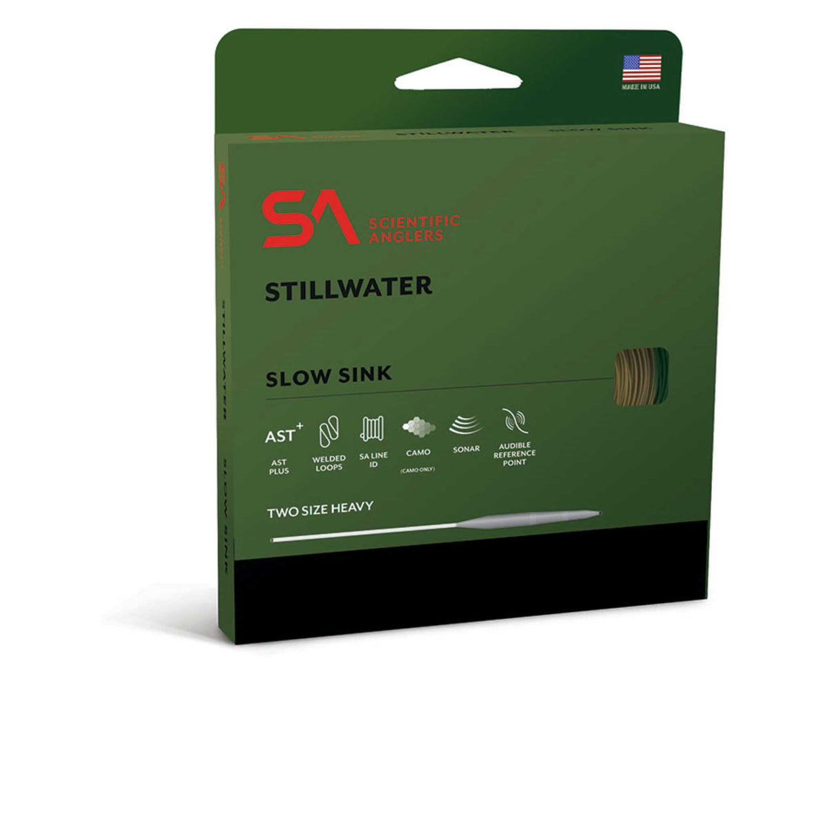 Scientific Anglers Sonar Stillwater Clear Camo Fly Line