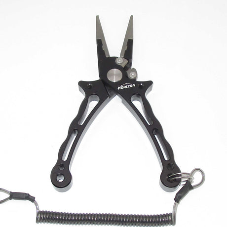 Aluminium Fishing Pliers with sheath black