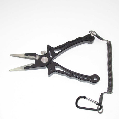 Aluminium Fishing Pliers with sheath black