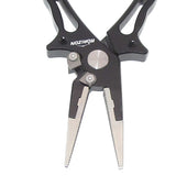 Aluminium Fishing Pliers with sheath black with jaw