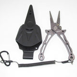 Aluminium Fishing Pliers with sheath titanium