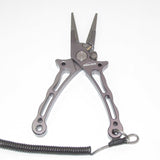 Aluminium Fishing Pliers with sheath titanium