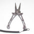 Aluminium Fishing Pliers with sheath titanium